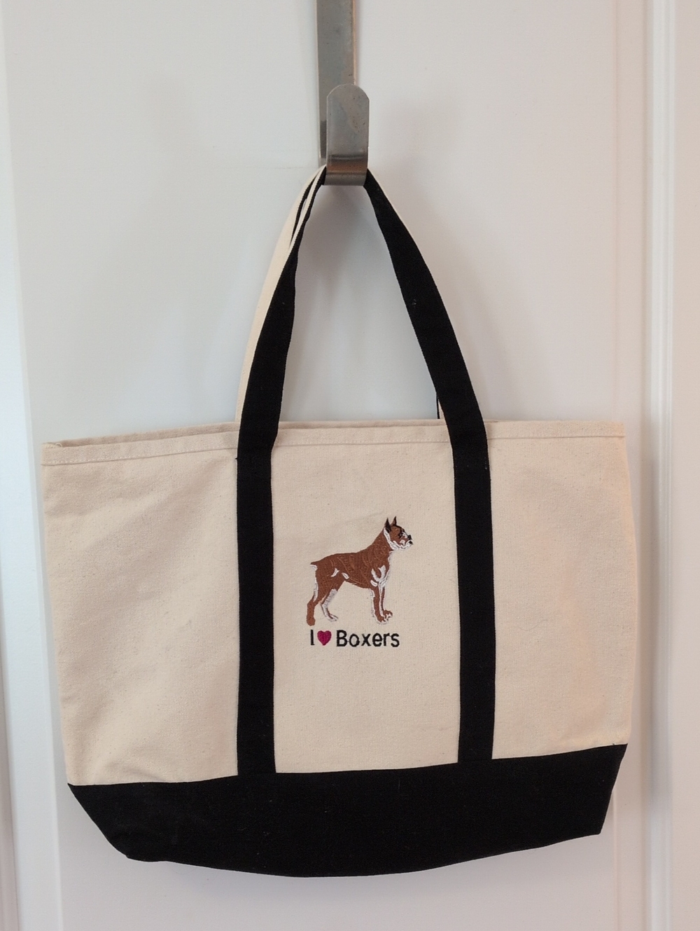 I ❤️ Boxers Canvas Tote